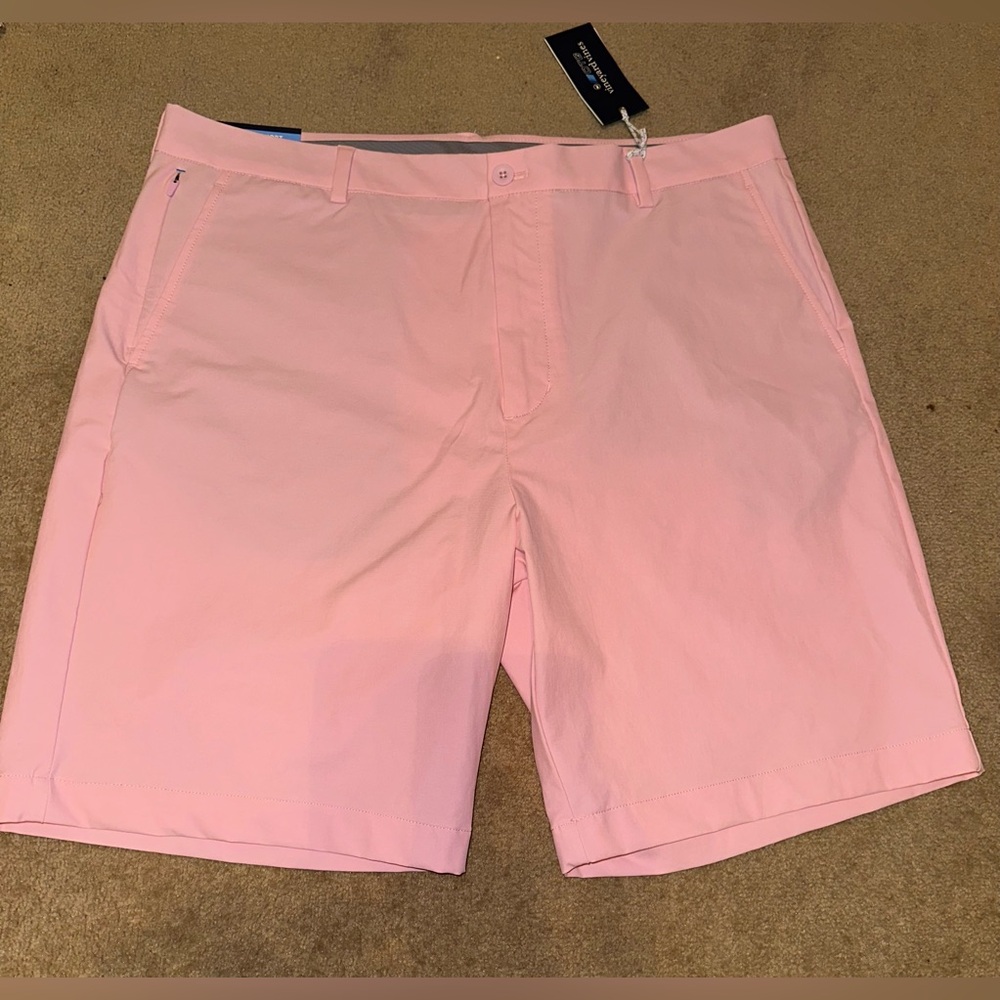 NWT Vineyard Vines Light Pink Flat Front Shorts